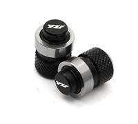 Per YZF R1 R3 R6 R25 R125 R7 R1M YZFR6 YZFR1 YZFR3 Tappo aria per pneumatico CNC per moto Tappi valvola ruota ermetici(Grigio)