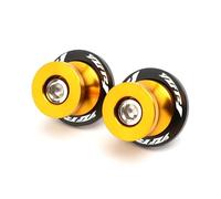 Per YZF R1 R3 R6 R7 R25 1999-2023 Sliders Forcellone Posteriore Viti Supporto Accessori Moto CNC M6 6 Mm 1 Paio Di Bulloni(YZFR1 yellow)