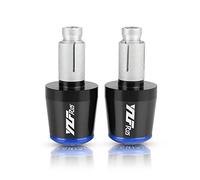Per YZFR125 YZF R125 R 125 2009 2010 2011 2012 2013 2014-2018 Manopole Per Manubrio Per Moto End Hand Cap 7/8 "22mm(Black-Blue)