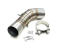 Per Z 900 2017 2018 Di Scarico Moto Collegare Il Tubo Slip-on Exhuast Collegamento Centrale Tubo Fuga Silenziatore Adattatore(1)