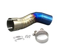 Per Z 900 2017 2018 Di Scarico Moto Collegare Il Tubo Slip-on Exhuast Collegamento Centrale Tubo Fuga Silenziatore Adattatore(2)