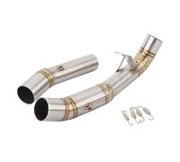 Per Z1000 2007 2008 2009 Slip-on Scarico Moto Marmitta Middle Link Pipe Escape