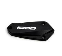 Per Z1000 Z1000R 2011-2023 2024 Tappo Del Serbatoio Del Liquido Dei Freni Anteriore E Posteriore Per Motocicletta Coperchio Del Cilindro Tappo Di Riempimento Dell'olio(Front-Black)