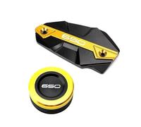 Per Z650 Ninja 650 VERSYS 650 Z 650 Accessori Coperchi Del Fluido Freno Anteriore Posteriore Tappo Di Riempimento Olio Pulsante Interruttore(Design M)