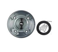 Per Z650 Z900 2017-2019 Per Z400 2019-2020 Per Ninja 650 2017-2019 Per NINA400 2018-2020 Copritappo Serbatoio Carburante CNC QAQMHVCVB(Gray Black)