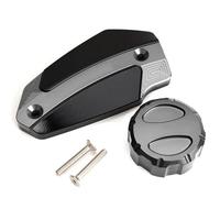 Per Z800 2012 2013 2014 2015 2016 Coperchio Serbatoio Liquido Freni Anteriore E Posteriore Per Moto, Tappo Decorativo In Alluminio YTdhfDGJ(2PCS-Grey)