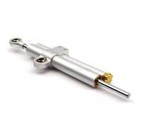 Per Z800 Stabilizzatore Ammortizzatore Sterzo Regolabile Moto | Universale 258mm(Argento)