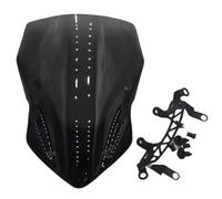 per Z900 2018 2019 Staffa Regolabile per Parabrezza Deflettore del per Vento Schermo per Parabrezza per Moto Accessori per L'aggiornament per Parabrezza per Moto Moto Parabrezza(Black)