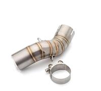 Per Z900 Z900e Z900 A1 A2 2017-2023 Moto Exhuast Centrale Collegamento Tubo Fuga Silenziatore Adattatore 51mm Collegare Il Tubo(2017-2021)