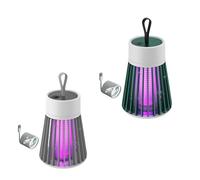 per Zanzare, Outdoor Waterproof Camping Lamp, Mute and USB Charing, For Home, Camping, Picnic (Verde)