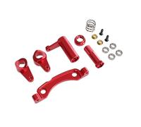 Per ZD For Racing DBX-10 10427S 9106S 1/10 Gruppo Sterzo In Metallo Auto Telecomandate Riparazioni Sostituzioni Accessori Parti Riparazioni RC(Red)