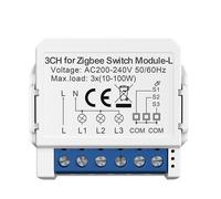Per ZigBee 3 0 Interruttore Luce Doppio Controllo con Materiale ABS Ignifugo