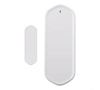 Per zigbee per gateway Necessario per Tuya Rilevatore di Sicurezza Magnetico Ingresso, Tollerante da 5 a 22 mm Allarme Porta Finestra Con per Notifica Telefono Istantanea