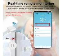 Per Zigbee Sensore di Vibrazione Wireless per Soluzioni di Sicurezza Domestica M