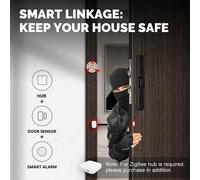 Per ZigBee Sensore Porta Smart Finestra per Controllo Sicurezza Domestica Miglio