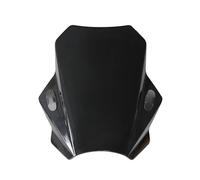 Per ZONTES Per G1-125 Per G1125 2021-2023 Parabrezza Universale Per Moto Copri Parabrezza Schermo Lente Fumé Deflettore Per Moto Cupolino Touring(Nero)