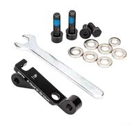 Per ZTTO MTB Post Mount a Flat Mount Disc Brake Adapter Bike Bracket IS PM a FM Pinza Adattatore Bicicletta 140 160mm 180mm