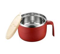 Per Zuppa,Anti-Scottatura Da 1200 Ml Con Coperchio E Manico | Per Insalata Con Rivestimento In Acciaio Inossidabile - Per Zuppa Noodle Cereali Fiocchi D'Avena Cucina Dormitorio Ufficio Viaggio