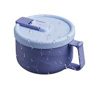 per zuppa con coperchio | 1100 ml acciaio inossidabile antiscottatura isolato termicamente alimentare | Contenitori da Zuppa Ciotole da Noodles Istantanei,per casa cucina campeggio picnic cottura