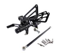 Per ZX14R ZZR1400 2011 ZX14 CNC In Alluminio Moto Regolabile Rearset Posteriore Set Pedane Pedali Poggiapiedi