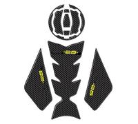 Per ZX25R ZX 25R Adesivi Moto 3D Rilievo Del Serbatoio Carburante Decalcomanie Box Laterale Ginocchio Scratch Copertura Protettiva ZX-25R