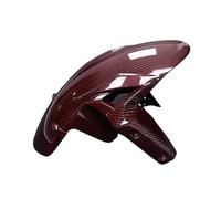 Per ZX6R Per ZX-6R Per ZX 6R 2019 2020 2021 2022 Parafango Anteriore Motocicletta Parafango Modificato Accessori Parti Carenatura Moto Parafango Extender(Red Twill Glossy)