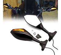 Per ZX9R ZX10R ZX12R ZX14 ER6F Z750S Per Ninja 250R 650R Moto Carena Montaggio Specchio Retrovisore L&E&D Indicatore Di Direzione