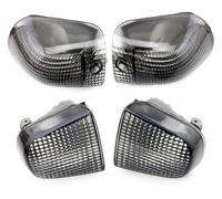 Per ZZR 1100 C ZZR1100C ZX-11 Per NINJA 1990-1992 Copertura Della Dell'indicatore Direzione Motocicletta Lente Dell'indicatore Indicatori Di Direzione Moto(One Set Smoke)