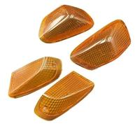 Per ZZR 400 600 ZZR400 EX400 Per NINJA ZX6 1990-1992 Copri-lente Per Indicatore Di Direzione Anteriore Accessori Per Moto Indicatori Di Direzione Moto(Front Rear Amber 1)