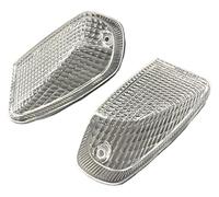 Per ZZR 400 600 ZZR400 EX400 Per NINJA ZX6 1990-1992 Copri-lente Per Indicatore Di Direzione Anteriore Accessori Per Moto Indicatori Di Direzione Moto(Rear Lens Clear)