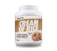 Per4m Cream of Rice, Farina di Riso Senza Glutine e Digeribile, Carboidrati Rapidi per Energia e Recupero, Facile da Preparare, Pasto Pre e Post Allenamento per Atleti - Cinnamon Donut - 2kg