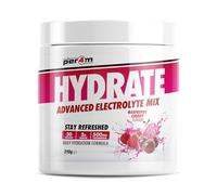 Per4m Hydration Electrolyte Mix, Sodio Potassio e Magnesio, Idratazione Ottimale durante lo Sport, Bevanda Sportiva Ipocalorica, Per Uso Prima e Dopo la Sessione Sportiva - Raspberry Cherry - 210g