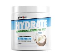 Per4m Hydration Electrolyte Mix, Sodio Potassio e Magnesio, Idratazione Ottimale durante lo Sport, Bevanda Sportiva Ipocalorica, Per Uso Prima e Dopo la Sessione Certificata - Coconut - 210g