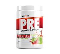 Per4m Pre Workout Stim, Caffeina e Beta-Alanina per Energia Esplosiva, Migliora Focus e Forza negli Allenamenti, Sostiene la Resistenza Fisica, Integratore Pre-Workout - Strawberry Lime - 570g