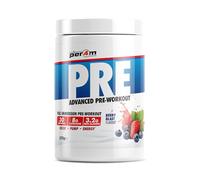 Per4m Pre Workout Stim, Caffeina e Beta-Alanina per Energia Esplosiva, Migliora Focus e Forza negli Allenamenti, Sostiene la Resistenza Fisica, Integratore Pre-Workout per Atleti - Berry Blast - 570g