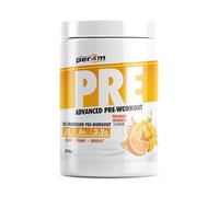Per4m Pre Workout Stim, Caffeina e Beta-Alanina per Energia Esplosiva, Migliora Focus e Forza negli Allenamenti, Sostiene la Resistenza Fisica, Integratore Pre-Workout per Atleti - Orange Mango - 570g