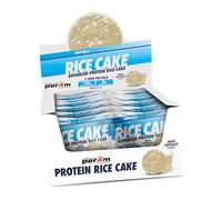 Per4m Rice Cake, Galletta di Riso con Copertura al Cioccolato, Carboidrati Rapidi per Energia e Recupero, Snack con Basso Contenuto di Grassi, Pratico per Atleti - White Chocolate - 12 x 2 x 32g