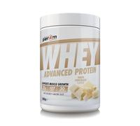Per4m Whey Protein, Proteine con BCAA e Leucina, Sostiene Massa Muscolare e Recupero Post Workout, Ottima Solubilità, Integratore per Tutti i Livelli Sportivi Avanzati - White Chocolate - 900g