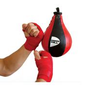 PERA VELOCE BEST GREEN HILL SPEED BALL PERETTA PELLE BOXE PUGILATO TRICOLORE