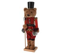 PERAGA GARDEN SCHIACCIANOCI Orso 38CM ADDOBBI di Natale