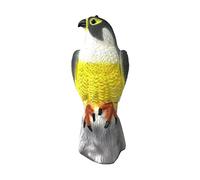 PERAGASHOP Statua Falco 39CM APPENDIBILE DISSUASORE SPAVENTA PASSERI PICCIONI COLOMBI