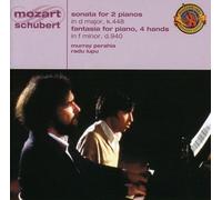 Perahia/Lupu - Mozart:Son.Per 2 Pianof/Schubert:Fantasia Per Piano