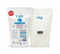 Percarbonato di Sodio per Bucato Puro (1+1 Kg, 340 Lavaggi) Smacchiatore Bucato