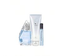 Perceive Eau De Parfum 50 ml Gift Set - Perfume Gift Set, Long-Lasting, For Women, Floral, Blue, Suitable For Daily Wear Cofanetto regalo Perceive per leiIl set include:Eau de Parfum | 50 ml |Lozione 