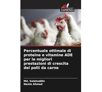 Percentuale ottimale di proteine e vitamine ADE per le migliori prestazioni di crescita dei polli da carne