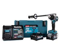 Makita DF001GD201 Trapano Avvitatore 40 V Max. /2,5 Ah, 2 batterie + Caricatore in MAKPAC