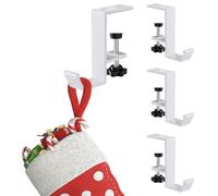 Percha Para Guirnalda - Gancho Para Chimenea | Gancho Para Puerta De Navidad | Ganch Para Colgar Guirnalda | Ganchos Metálicos Sin Taladro Para Repisas De Chimenea, Decoración Para Invierno, Sala De