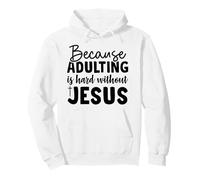 perché Adulti cristiani Uomini e Donne grati grati grati Felpa con Cappuccio