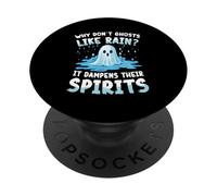 Perché ai fantasmi piace la pioggia, attenua il loro spirito PopSockets PopGrip Adesivo