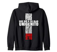 perché Amiamo Dio in Questo Modo - Mensajes Biblicos Cristianos Felpa con Cappuccio